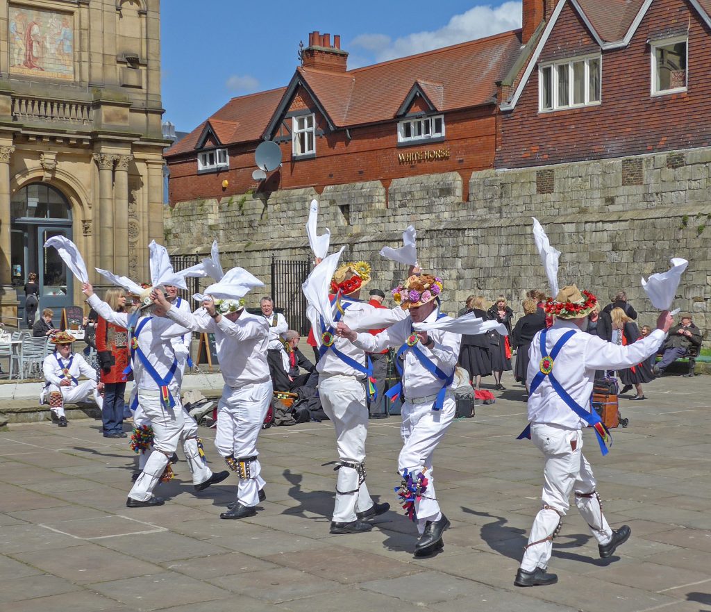 traje de los Morris dancers
