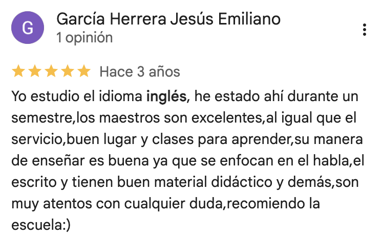inglés
